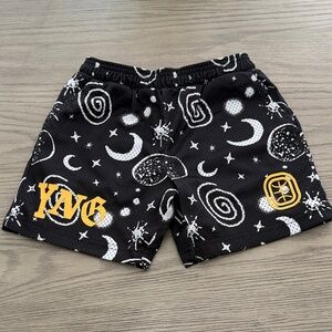 OVERTIME KIDS (sz Youth Large) YNG DREAMERZ GALAXY MESH SHORTS